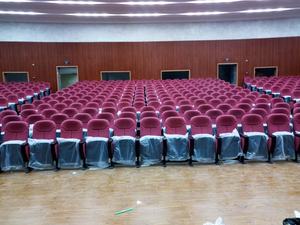 Деревянный стул стандартного размера для аудитории, оптовая цена, складные театральные стулья, стальные ножки, дешевый церковный стул - Product Image 6