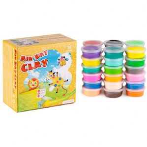 Wholesale Ultra Light Air Dry Colored <b>Clay</b> 36 Colors DIY Soft Plasticine <b>Modeling</b> Playdough Toy for Kids - Product Image 3