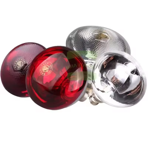 Nouvelle ampoule de <span class=keywords><strong>lampe</strong></span> chauffante infrarouge 100w-275w pour lampes de conservation de chauffage de porcelet d'élevage de porcs - Product Image 2
