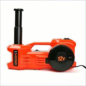 12V 5 Tonnen Digitaler Hydraulischer Stahlwagenheber mit Schraubenschlüssel und Reifenfüller, 70mm Min. Höhe, für Offroad, SUV, Limousine, Auto-Notfälle - Product Image 3