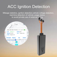 Mini dispositivo de seguimiento de motor remoto, dispositivo de monitoreo de voz SOS, rastreador GPS de 4G para localización de vehículos y motocicletas