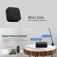 Tuya – télécommande intelligente IR, capteur de température et d'humidité intégré pour climatiseur, TV, DVD, AC, fonctionne avec Alexa TY-S06Pro