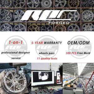 Rines RPF1 Negros Cromados Personalizados Roc de 18 y 19 Pulgadas, Monobloque Forjado, Ligeros JDM, 5x114.3 para Infiniti G35 Q50 - Product Image 5