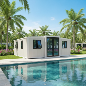 <span class=keywords><strong>Casa</strong></span> Container Modulare Espandibile Leggera e Resistente, Villa Prefabbricata Moderna a Montaggio Rapido, <span class=keywords><strong>Colore</strong></span> Personalizzabile - Product Image 1