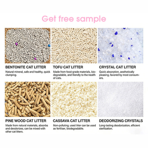 Campioni Gratuiti Lettiere <span class=keywords><strong>per</strong></span> <span class=keywords><strong>Gatti</strong></span> a Basso Contenimento di Sabbia, Facili da Pulire, 99% Antibatteriche, a Base Vegetale, Ecologiche, in Cassava - Product Image 6