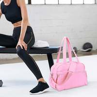 Wasserdichte Sport- und Reisetasche für Damen, Wickeltasche, Weekender, gesteppte Puffer-Reisetasche