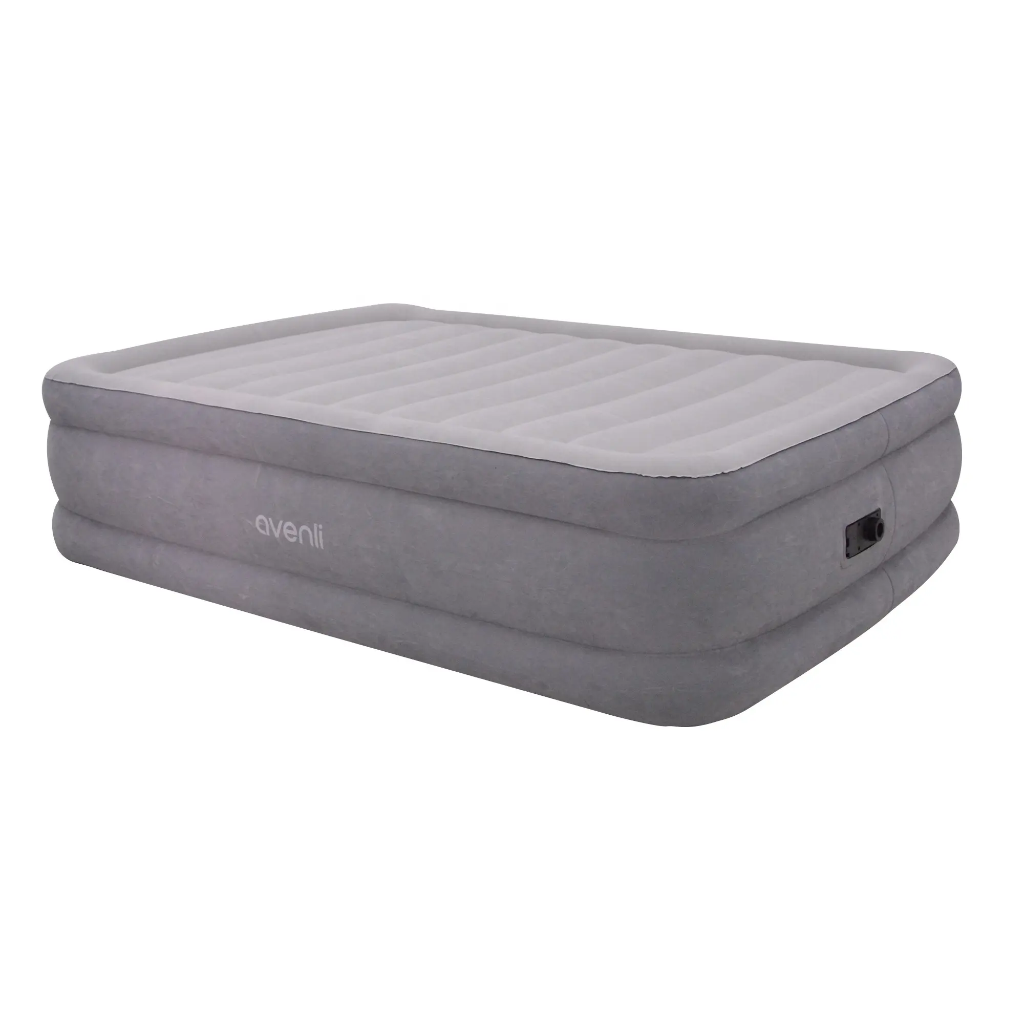 Sản xuất bán buôn cao lớn lên đổ xô airbed với được xây dựng trong Máy Bơm Điện (EU)