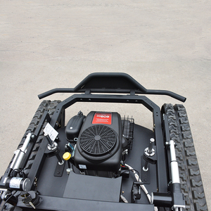 Cortacésped a gasolina con control remoto Tank Track de 550 mm, cortacésped de alta tracción para terrenos fangosos - Product Image 6
