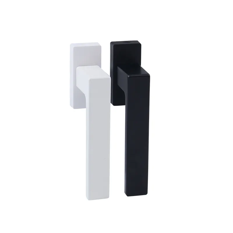 EUROPEAN design window casement handle Hot sale white modern apartment door lever handle window handle