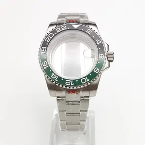 Modified Case Kit Mechanical Case Substitute Black Green Aqua Ghost Stainless Steel Watch Case Japan NH35