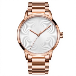 Reloj Mecánico de Oro Rosa con Esfera Redonda, Visualización de Fecha, Analógico, Estilo Casual y de Negocios para Hombre - Product Image 3
