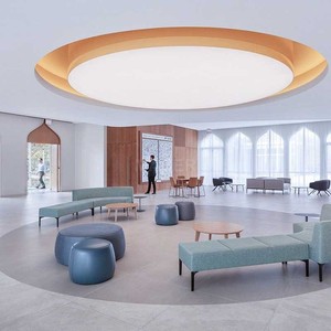 Vente en gros Plafonnier rond personnalisé avec boîte souple pour plafond tendu en PVC <span class=keywords><strong>Film</strong></span> pour plafond en tissu extensible à LED pour ring de <span class=keywords><strong>boxe</strong></span> de bureau - Product Image 6