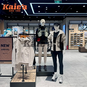 Venta al por mayor Tienda de ropa Estante de ropa al por menor Soportes de exhibición de ropa Personalizar Moden Simple White Clothing Rack <span class=keywords><strong>Boutique</strong></span> - Product Image 2