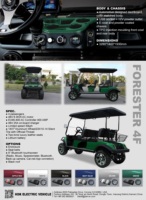 Véhicule de golf électrique tout-terrain HDK Evolution Mini Bus Buggy Touristique à batterie lithium en gros