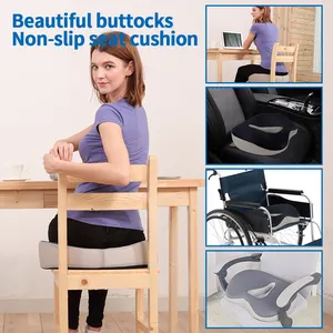 Nhà Máy Giá Ergonomic Bộ nhớ bọt đệm thoải mái chỉnh hình Coccyx sciatica trở lại ghế đệm cho ghế văn phòng - Product Image 4
