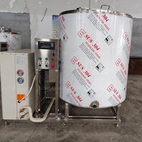 Système de contrôle automatique basse et haute température lot lait crème glacée jus pasteurisateur machine