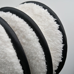 Lot de 3 tampons démaquillants réutilisables en <span class=keywords><strong>coton</strong></span> <span class=keywords><strong>microfibre</strong></span> pour le visage des femmes pour le démaquillage - Product Image 5