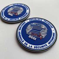 Patchs en caoutchouc 3D gaufrés en PVC faits main, personnalisés avec logo, de haute qualité, à forte demande, à coudre ou thermocollants, souples, pour vêtements et articles ménagers