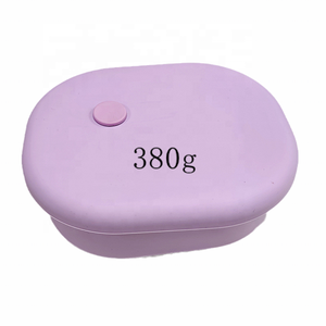 Oem ODM sinh thái thân thiện BPA-free Silicone Bento Hộp Ăn Trưa heatable <span class=keywords><strong>container</strong></span> nhỏ cho lò vi sóng lưu trữ và snack 0-1l - Product Image 3