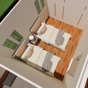 Apartemen Kontainer Baja Bongkar Pasang Boxspace 8x6m 2 Kamar Tidur 1 Kamar Mandi Rumah Prefab Mewah Industrial untuk Disewakan Guatemala - Product Image 5