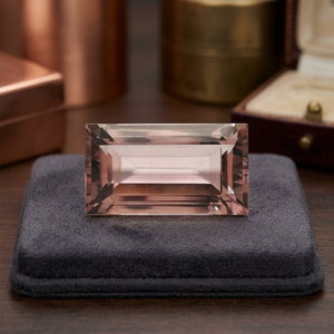 Morganite naturelle taille baguette 1,50x3mm certifiée IGI 0,07 carat, prix usine de gros, pierre précieuse facettée de haute qualité - Product Image 3