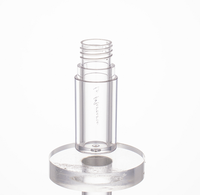 Flacon vide transparent de 3 ml pour brillant à lèvres, tube de gloss avec applicateur, emballage cosmétique personnalisé par l'usine ZHONGYU