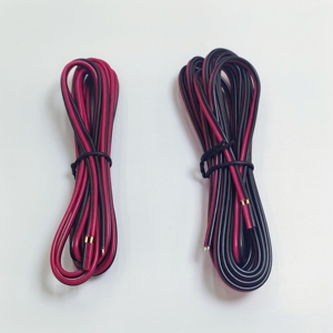 Kabel Ekstensi LED Strip Listrik 2 Pin Custom 2468, Kawat Tembaga Berlapis Timah dengan Isolasi PVC, Kabel AWG 16/18/20/22/24/26/28/30 - Product Image 2