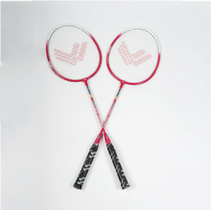 सभी खिलाड़ियों के लिए उत्कृष्ट गतिशीलता के लिए अल्ट्रा-मजबूत एल्यूमीनियम मिश्र धातु बैडमिंटन रैकेट कंपन - Product Image 1