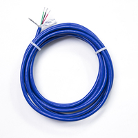 Kabel Multicore 2/3/4/5/6/8/10 Core 26/24/22/20/18 AWG Tembaga Berlapis Timah Terisolasi PE Terlindung 300/500V untuk Timbangan
