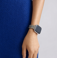 Apple Watch S11-1 38 40 41 42 44 45 46 Kadınlar İçin Elmas Saat Kayışı, Şık Paslanmaz Çelik Apple Watch Kayışı, ODM OEM