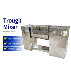 Mélangeur à double compartiment à fréquence variable en acier au carbone et acier inoxydable 304 pour poudres chimiques, matériaux de construction et mortier sec - Product Image 3