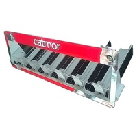 Plancher de magasin de détail personnalisé montage facile fil métallique présentoir pour aliments pour animaux de compagnie présentoir pour aliments pour chats et chiens