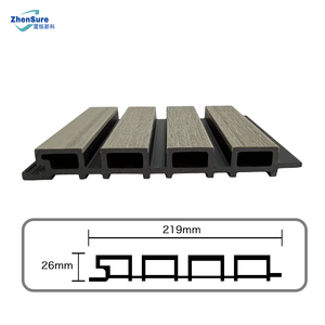 Conception ventilée : Revêtement de <span class=keywords><strong>grille</strong></span> co-extrudé en WPC pour toutes les saisons - Product Image 2