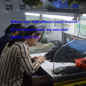 Phẳng Nitrile hnbr vmq nhỏ lớn Máy làm kem con dấu cao su O Vòng kalrez dày 0.5mm màu <span class=keywords><strong>ORING</strong></span> fluoroelastomer O-ring - Product Image 3