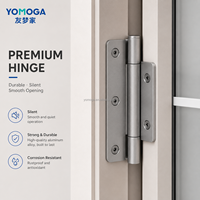 Puertas de Baño Modernas de Aluminio a Precio Económico con Vidrio Esmerilado para Privacidad