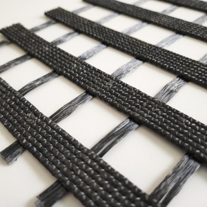 Hoge Kwaliteit Eenvoudig In Te Zetten, Lange Levensduur Biaxiaal Weven Warp Breien Polyester <span class=keywords><strong>Geogrid</strong></span> - Product Image 3
