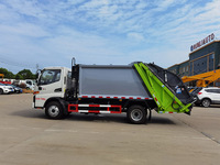 Camion à ordures compacteur JAC V3 Euro VI, châssis 6 mètres cubes