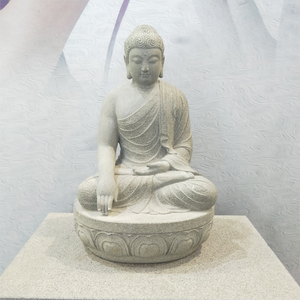 Grande sculpture en pierre de granit de <span class=keywords><strong>Bouddha</strong></span> Amitabha assis en prière et en méditation, statues de <span class=keywords><strong>Bouddha</strong></span> Sakyamuni le <span class=keywords><strong>Tathagata</strong></span> à vendre - Product Image 2
