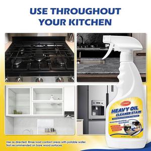 Limpiador Líquido Descontaminante de Grasa para <span class=keywords><strong>Cocina</strong></span> y Campanas Extractoras, Espuma Potente y Fresca para el Hogar - Product Image 2