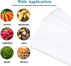 Bolsa de vivero de plantas blancas y negras de 30 galones, bolsa de plástico para maceta LDPE, bolsas de plantación de plántulas de árboles, bolsa de cultivo Pe - Product Image 5