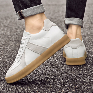 Zapatillas de deporte personalizadas de alta calidad para hombres y mujeres, Zapatillas deportivas de estilo para caminar de cuero genuino, tipo de cierre con cordones - Product Image 6