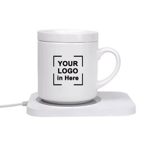 Wsy407 Hot Sale Touch Usb <b>Ceramics</b> <b>Mug</b> Heating Pad Temperature Control Smart Coffee Cup Warmer With Custom Logo - Product Image 1