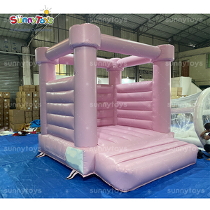 Trẻ em thương mại hồ bơi <span class=keywords><strong>Inflatable</strong></span> hai <span class=keywords><strong>Slide</strong></span> trả lại nhà với lớn nhảy lâu đài cho nhà chăm sóc ban ngày Trampoline công viên - Product Image 5