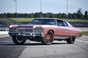RCSR Llantas Forjadas Personalizadas de 22, <span class=keywords><strong>24</strong></span>, 26, 28 Pulgadas 5x114.3 5x127 5x139.7 Cromadas Oro Rosa con Borde Grande para Camionetas DONK G Body - Product Image 6