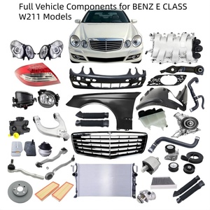 Pare-chocs avant W211 AMG pour Mercedes Benz E63 E55 Kit Pare-chocs avant arrière 2003-2007 Pièces de véhicule Pièces automobiles - Product Image 1