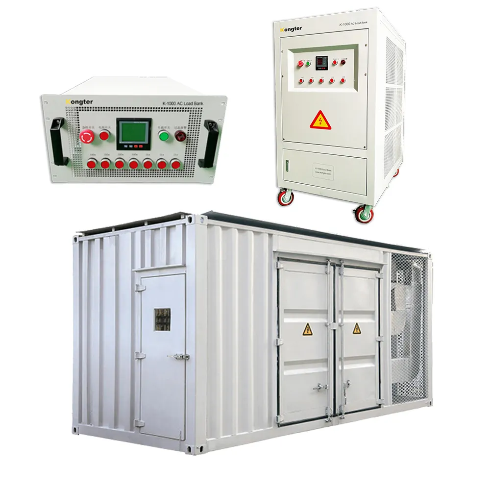Testeur de charge capacitif, générateur personnalisé 3 phases, 415V AC, batterie de charge AC, résistif OEM, unité de charge conductrice