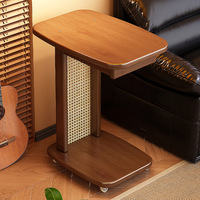 Table console mobile moderne pour salon, table d'appoint pour canapé, bois écologique fait main, design haut de gamme pour petits appartements