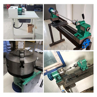 Type 200 nouvelle broche de tour avec mandrin pneumatique menuiserie DIY métal automatique CNC à trois griffes mandrin tête de