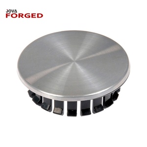 Tout design de logo, enjoliveurs de roue en alliage de 58 mm avec finition chromée et garantie à vie - Product Image 3