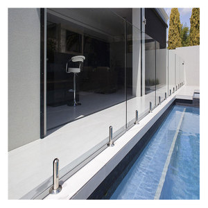 Pinces à verre épaissies en acier inoxydable anti-secousse essentielles pour les mains courantes en verre d'<span class=keywords><strong>escalier</strong></span> faciles à installer et super robustes - Product Image 2